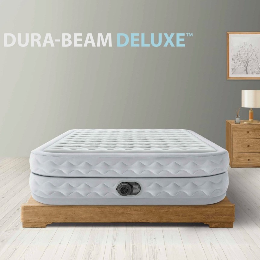 Intex - Colchón hinchable Dura-Beam Standard DELUXE 